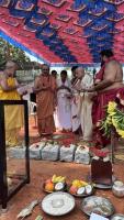 HH Swamiji's visit to Shree Mahalasa Narayani Temple, Basrur (17 Jan 2024)