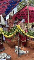 HH Swamiji's visit to Shree Mahalasa Narayani Temple, Basrur (17 Jan 2024)