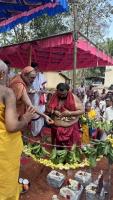 HH Swamiji's visit to Shree Mahalasa Narayani Temple, Basrur (17 Jan 2024)