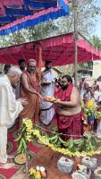 HH Swamiji's visit to Shree Mahalasa Narayani Temple, Basrur (17 Jan 2024)