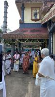 HH Swamiji's visit to Shree Mahalasa Narayani Temple, Basrur (17 Jan 2024)