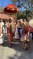 HH Swamiji's visit to Shree Sitarameshwar Temple, Karwar (21 Feb 2024)