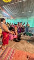 HH Swamiji's visit to Shree Vanadurga and Shree Mahalasa Narayani Temple Tenkanidiyuru (30 March 2024)