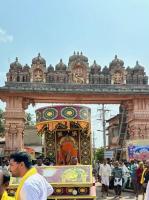 HH Swamiji's visit to Shree Vishwa Shakti Temple Sanabavi, Alvekodi (15 March 2024)