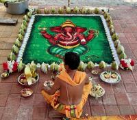 HH Swamiji's visit to Shree Vishwa Shakti Temple Sanabavi, Alvekodi (15 March 2024)