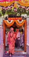 HH Swamiji's visit to Shree Vishwa Shakti Temple Sanabavi, Alvekodi (15 March 2024)