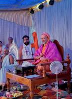 HH Swamiji's visit to Shree Vishwa Shakti Temple Sanabavi, Alvekodi (15 March 2024)