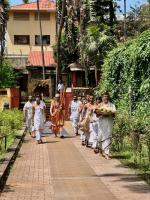 HH Swamiji's visit to Shri Arekal Mahasati Temple Chitrapur, Shirali (11 Oct 2024)