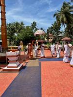HH Swamiji's visit to Shri Arekal Mahasati Temple Chitrapur, Shirali (11 Oct 2024)