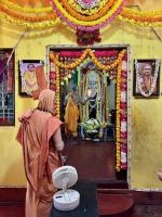 HH Swamiji's visit to Shri Arekal Mahasati Temple Chitrapur, Shirali (11 Oct 2024)