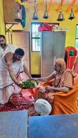 HH Swamiji's visit to Shri Arekal Mahasati Temple Chitrapur, Shirali (11 Oct 2024)