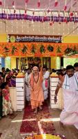 HH Swamiji's visit to Shri Arekal Mahasati Temple Chitrapur, Shirali (11 Oct 2024)