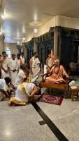 HH Swamiji's visit to Shri Arekal Mahasati Temple Chitrapur, Shirali (11 Oct 2024)