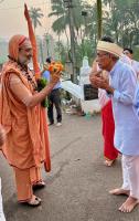 HH Swamiji's visit to Shri Mangesh Devasthan, Goa (07 Nov 2024)