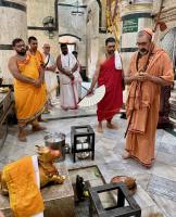 HH Swamiji's visit to Shri Mangesh Devasthan, Goa (07 Nov 2024)