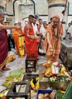 HH Swamiji's visit to Shri Mangesh Devasthan, Goa (07 Nov 2024)