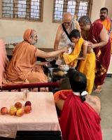 HH Swamiji's visit to Shri Mangesh Devasthan, Goa (07 Nov 2024)