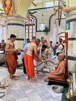 HH Swamiji's visit to Shri Mangesh Devasthan, Goa (07 Nov 2024)