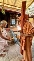 HH Swamiji's visit to Shri Panduranga Temple, Kasargod, Kerala (23 Sep 2024)
