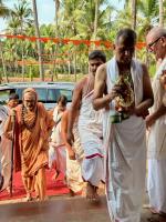 HH Swamiji's visit to Tonse Pai Family Prathisthan (13 April 2024)