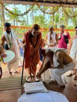 HH Swamiji's visit to Tonse Pai Family Prathisthan (13 April 2024)