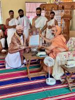 HH Swamiji's visit to Tonse Pai Family Prathisthan (13 April 2024)