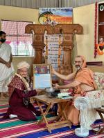 HH Swamiji's visit to Tonse Pai Family Prathisthan (13 April 2024)