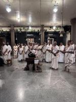 Jalabhisheka at H.H. Shrimat Parijnanashram Swamiji II Sannidhi, Shirali (28 Aug 2023)