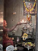 Jalabhishek at HH Shrimat Pandurangashram Shripad Sannidhi (14 September 2023)