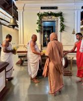 Jalabhisheka and Shodashopachar Puja at Bhandikeri Math, Gokarn (4 Feb 2025)