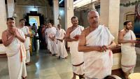 Jalabhisheka and Shodashopachar Puja at Bhandikeri Math, Gokarn (4 Feb 2025)