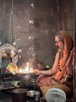  Jalabhisheka at HH Krishnashram Shripad Sannidhi, Shirali (11 Sep 2023)