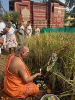 Bhoomi Pujana; Picture Courtesy Shri Jnanesh Hattangadi Bhat