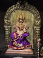 Kojagari and Lakshmi Pujan at Devi Mantap; Picture Courtesy Shri Jnanesh Hattangadi Bhat