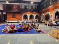 Kojagari and Lakshmi Pujan at Devi Mantap; Picture Courtesy Shri Jnanesh Hattangadi Bhat
