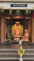 Shri Devi Pujana by HH Swamiji; Picture Courtesy Shri Jnanesh Hattangadi Bhat
