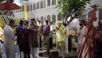 Maharudra Aarti by H.H. Swamiji and Palkhi Utsava at Mangeshi Temple, Goa on 30th Oct 2022