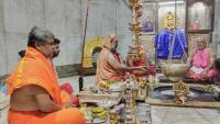 Maharudra Aarti by H.H. Swamiji and Palkhi Utsava at Mangeshi Temple, Goa on 30th Oct 2022