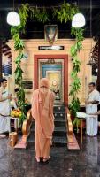Mandala Puja by HH Swamiji at Shri Guru Math, Mallapur (14 April)