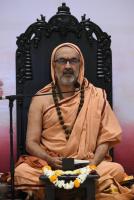 Dharma Sabha - Ashirvachana by HH Swamiji; Picture Courtesy Shri Abhinav Kalla