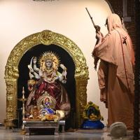 Shri Devi Pujan by HH Swamiji; Picture Courtesy Shri Dinesh Karkal