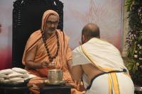 Teertha Vitarana; Picture Courtesy Shri Dinesh Karkal