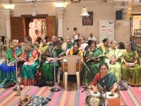 Shri Devi Pujana by HH Swamiji; Picture Courtesy Shri Dinesh Karkal