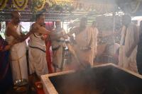 Shri Chandika Homa; Picture Courtesy Shri Dinesh Karkal