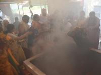 Shri Chandika Homa; Picture Courtesy Shri Dinesh Karkal