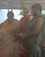 Shri Chandika Homa; Picture Courtesy Shri Dinesh Karkal