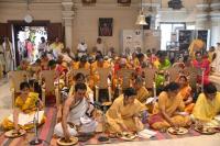 Lalita Trishati Kunkumarchana; Picture Courtesy Shri Dinesh Karkal