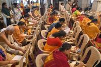 Lalita Trishati Kunkumarchana; Picture Courtesy Shri Dinesh Karkal