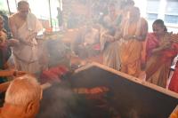 Shri Chandika Homa; Picture Courtesy Shri Dinesh Karkal