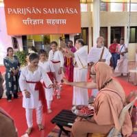 Performance by Students of SPEVC, Virar; Picture Courtesy Shri Dinesh Karkal